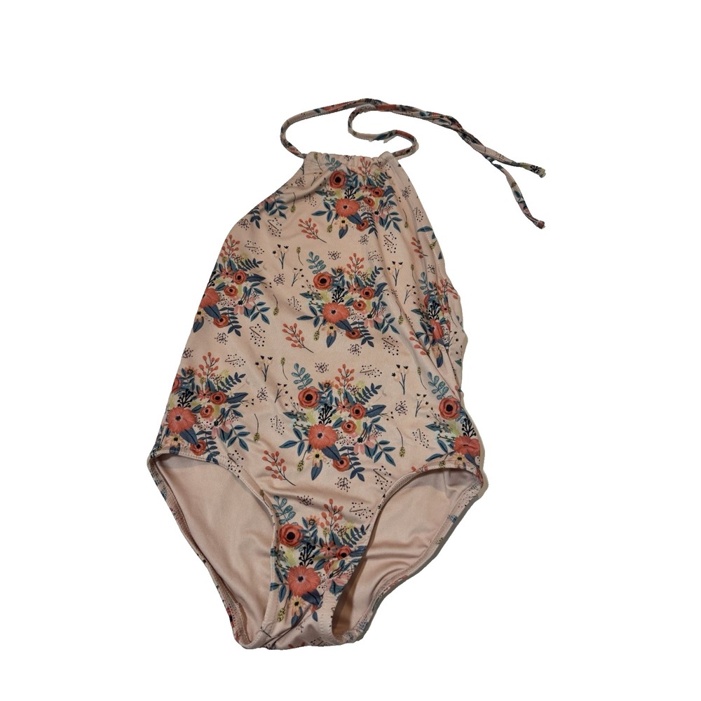 PEEK Girl's Feather 4 Arrow NORDSTROM One Piece Flower Swimsuit SIZE‎ 6/7